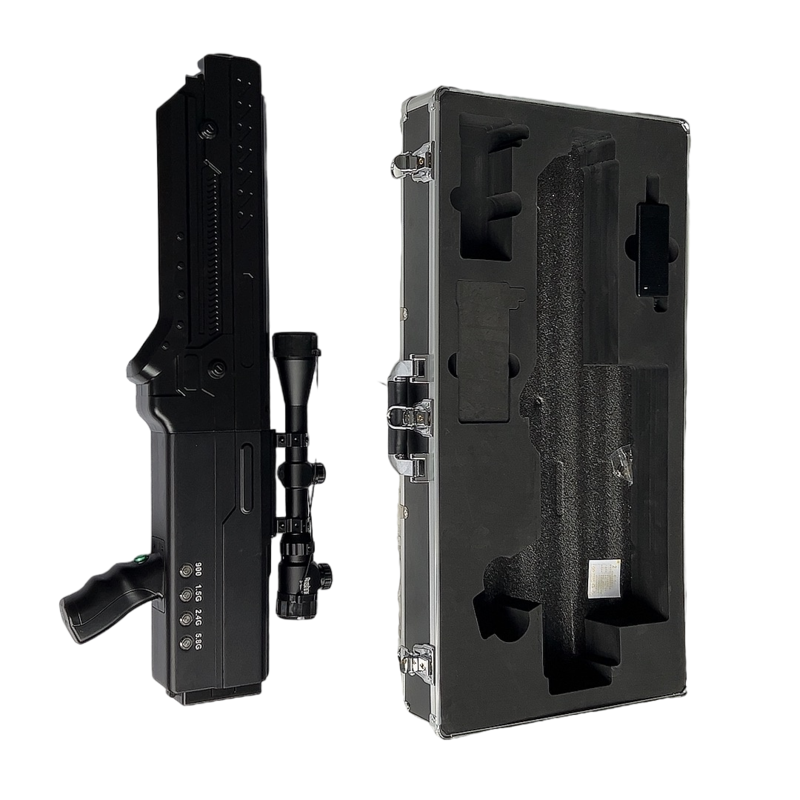  崇义手持便携式枪型低空防御反制四通道A型