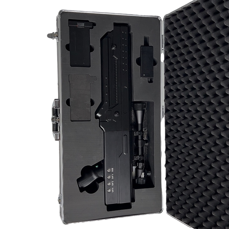  崇义手持便携式枪型低空防御反制四通道B型